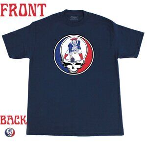 Pat The Patriot Stealie Grateful Dead Parody T Shirt NWT